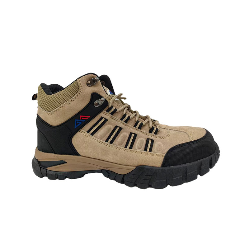 Safety Shoes With Cowhide Suede Composite Midsole